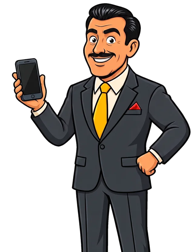 Antonio z telefonem